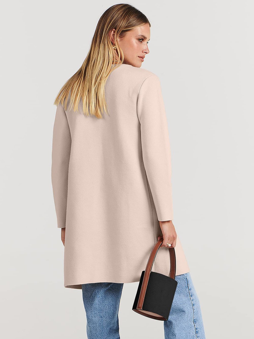 KlassikMantel | Eleganter Mantel mit Offenem Schnitt für Mühelosen Chic