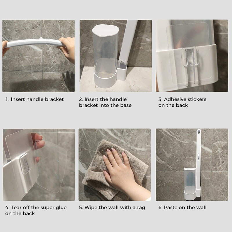 Toilettenreinigungslösung (+6pcs Bürstenkopf Kostenlos)
