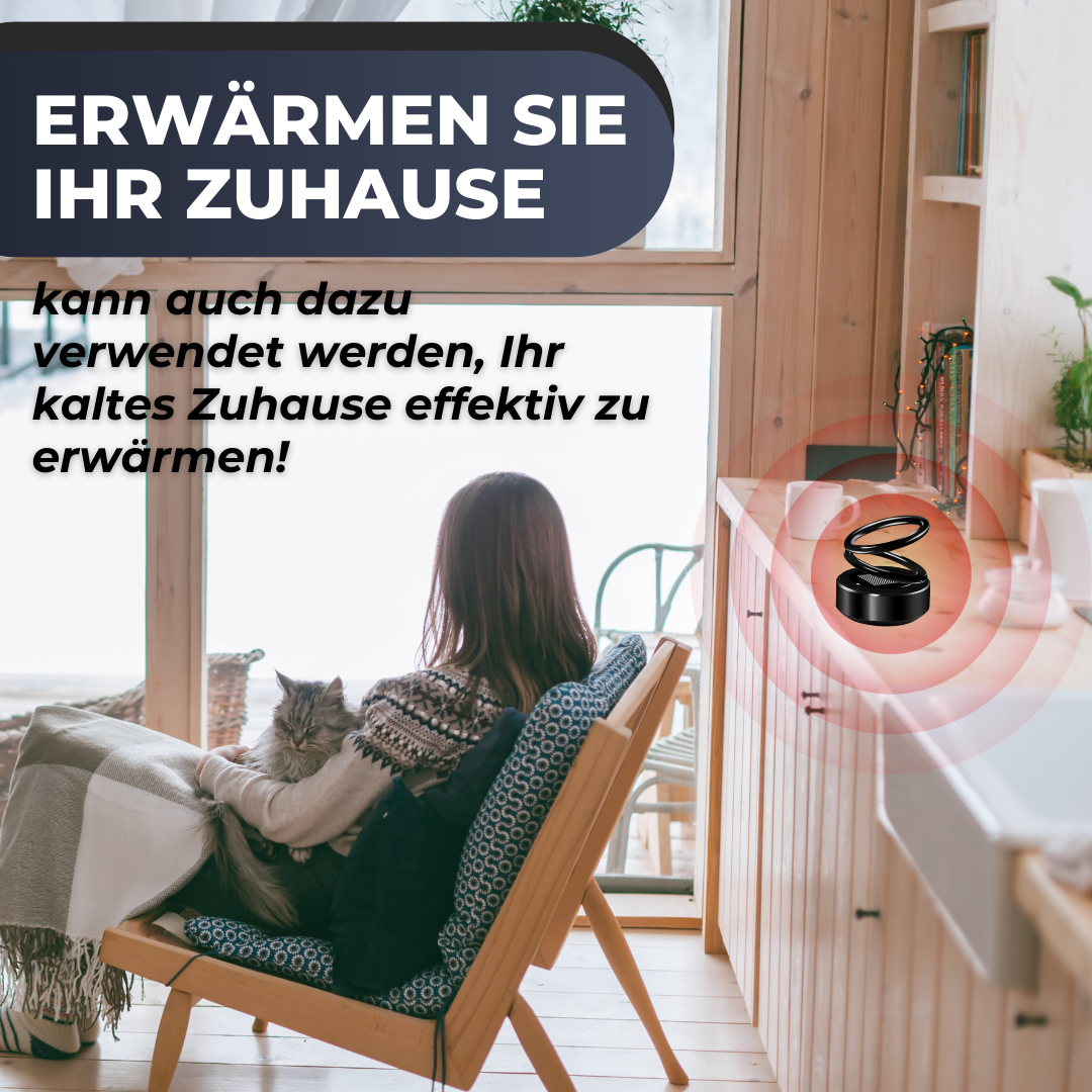 Tragbare Kinetische Mini-Heizung