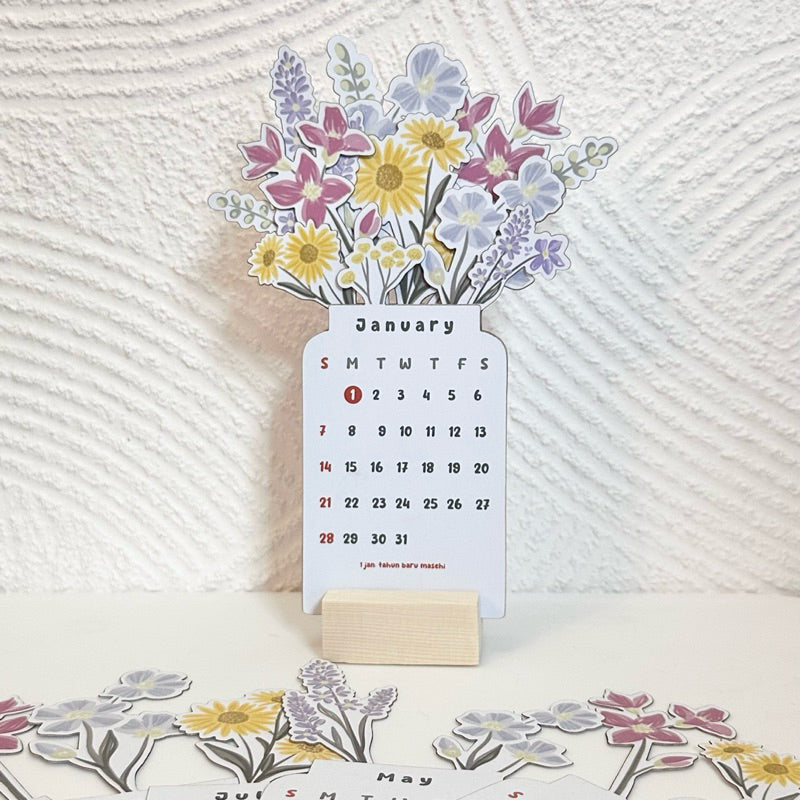 Blütenzauber Kalender 2024