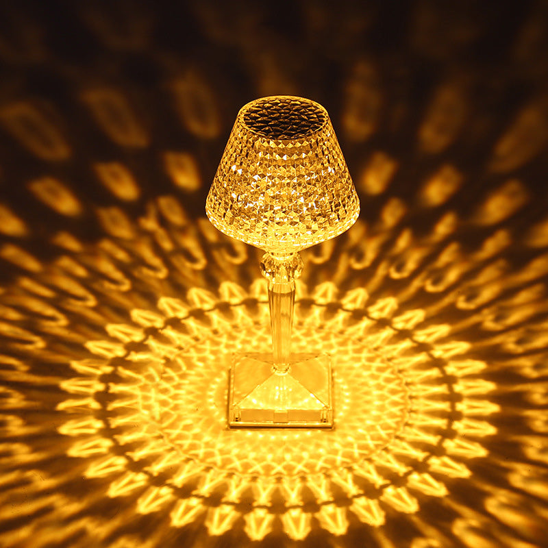 SparkLite – Tischlampe aus Kristall