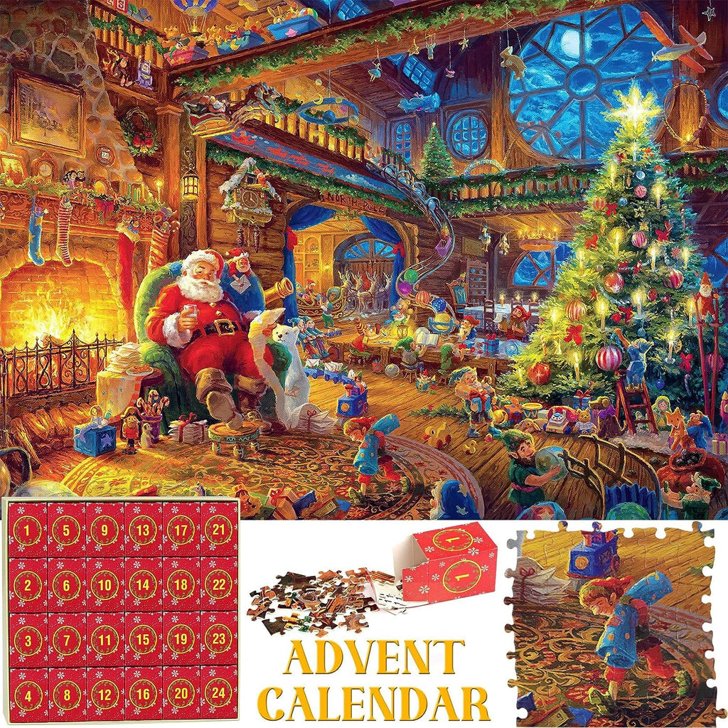 Weihnachtspuzzle Countdown