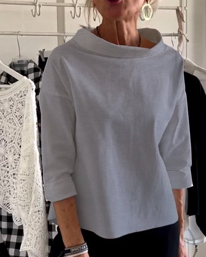 MetroVibe | Weites Rollkragenpullover