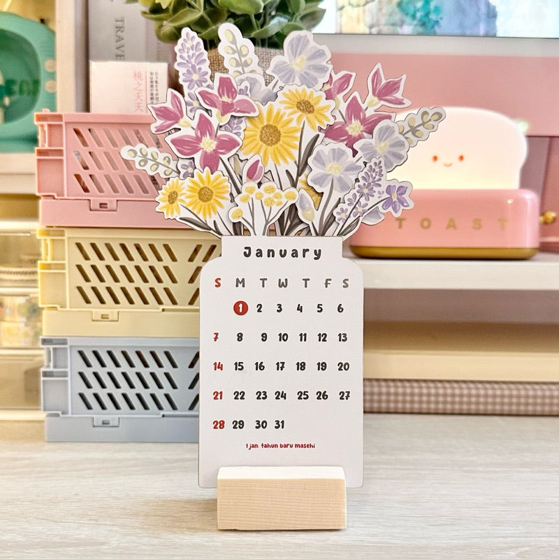 Blütenzauber Kalender 2024