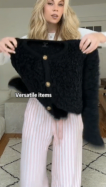 GemütlichSchick | Weiche und stilvolle Strickjacke für kühle Tage