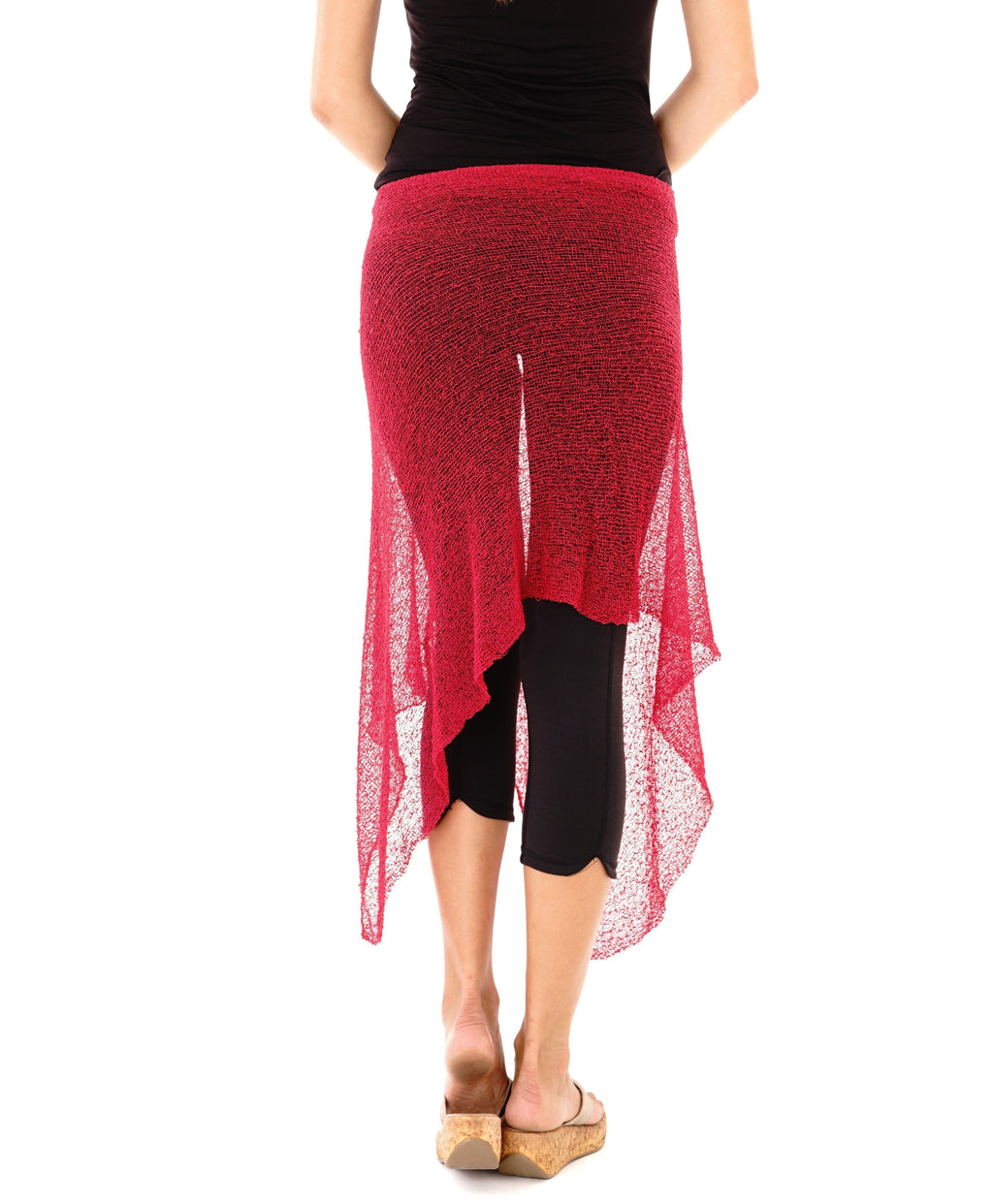 BrisenPoncho | Luftiger Strick-Poncho für den Sommer
