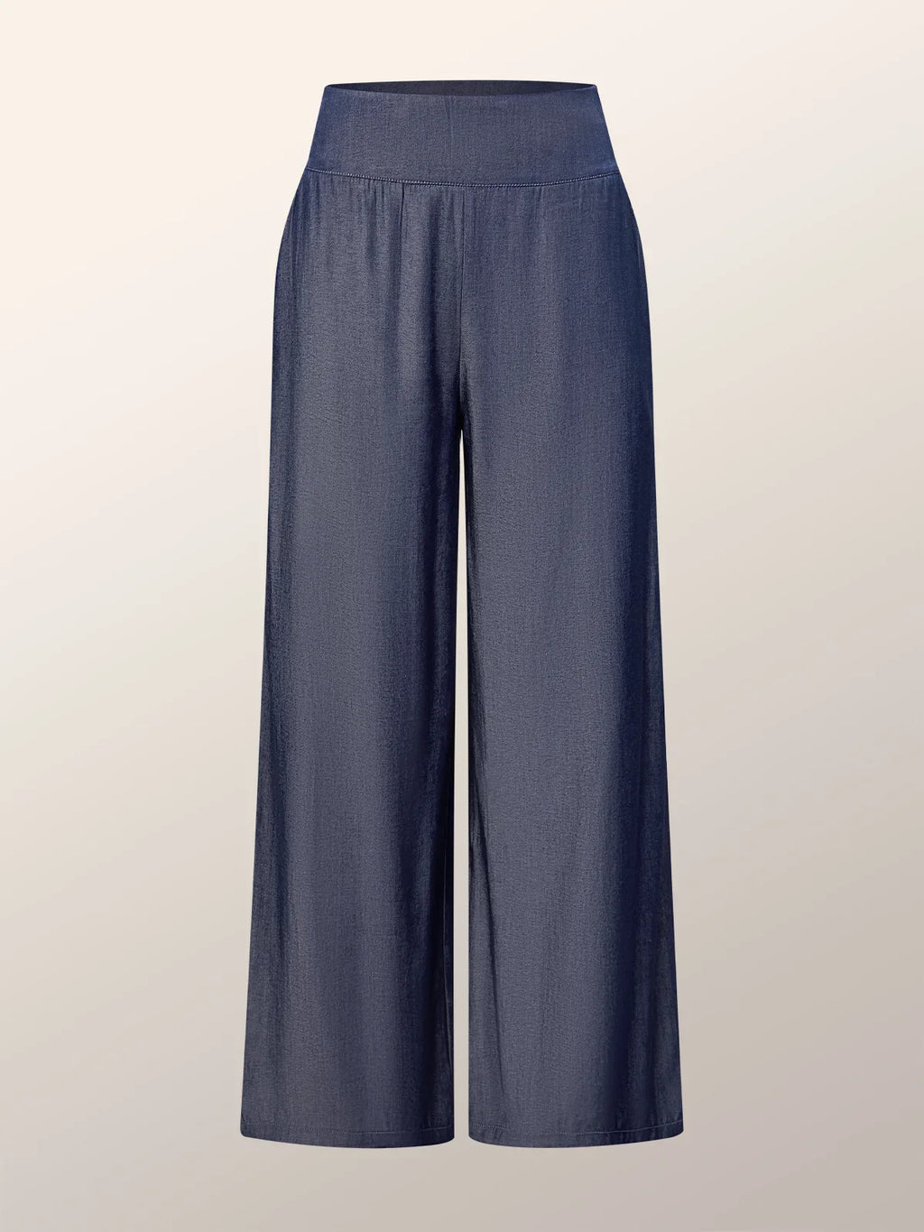 CityEdge | Kragen Denim-Bluse