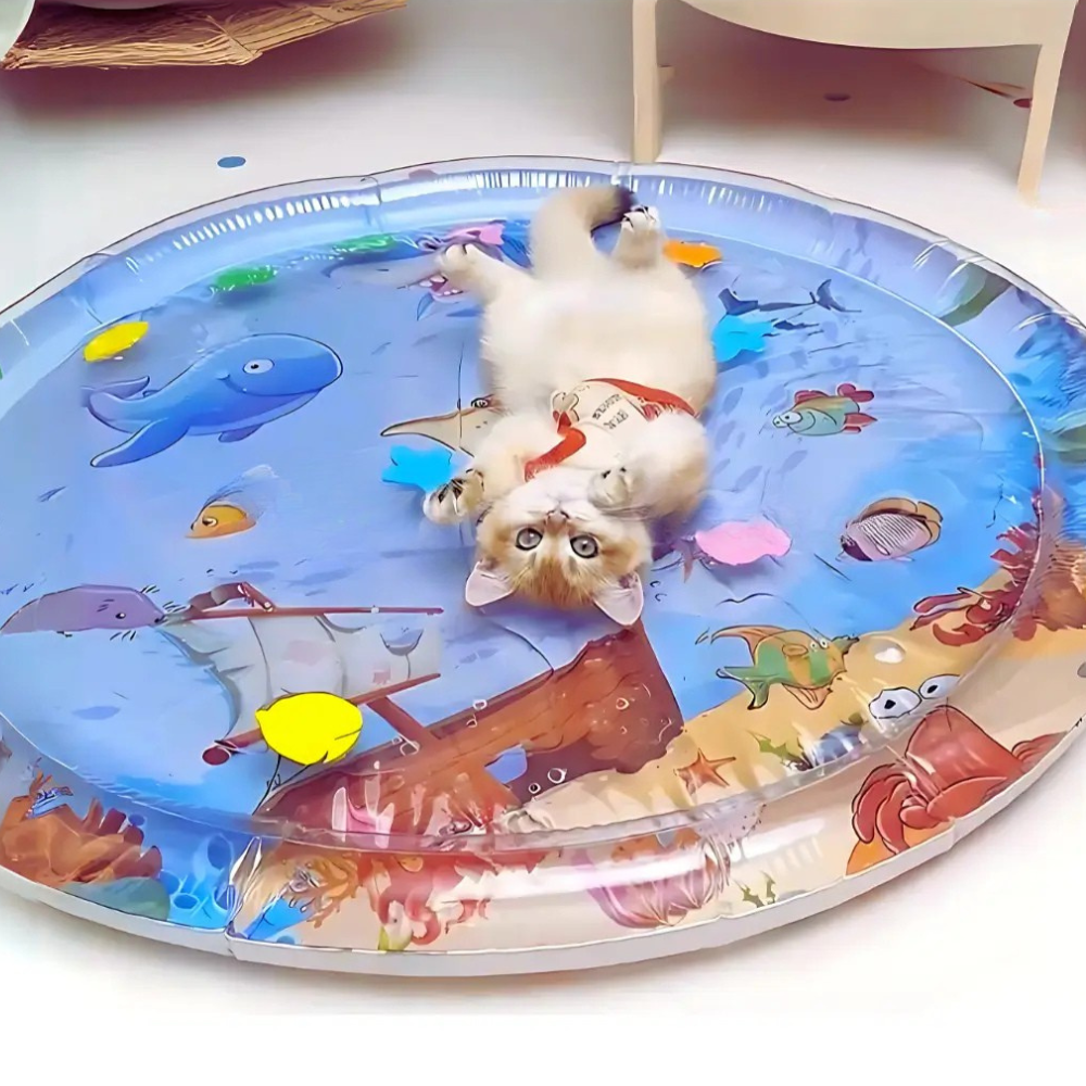 AquaPfoten | Lustige und Interaktive Hundespritzmatte