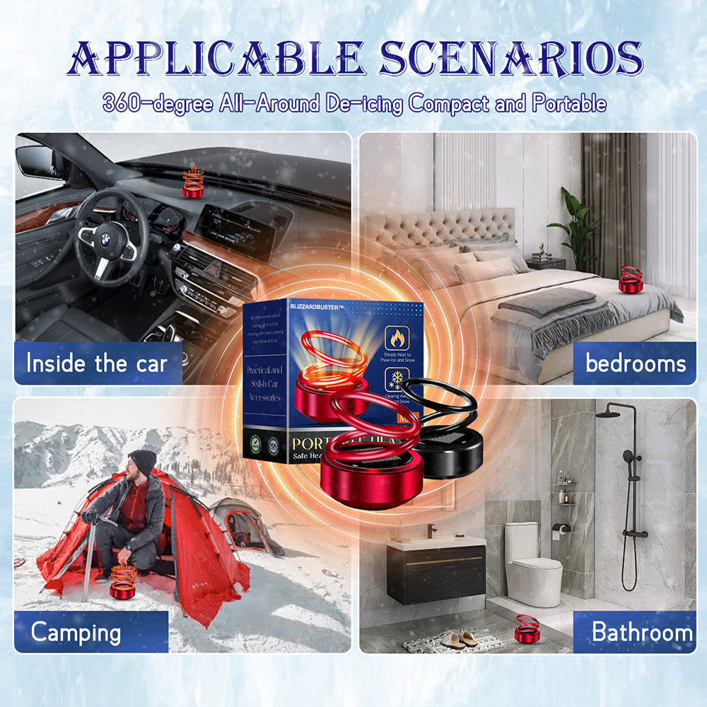 BlizzardBuster Mini Portable Kinetic Heater
