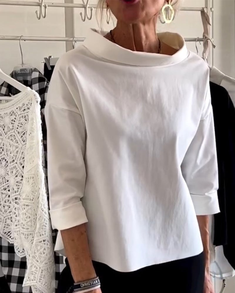 MetroVibe | Weites Rollkragenpullover