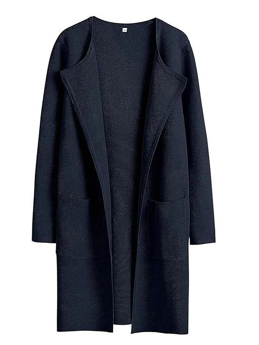 KlassikMantel | Eleganter Mantel mit Offenem Schnitt für Mühelosen Chic