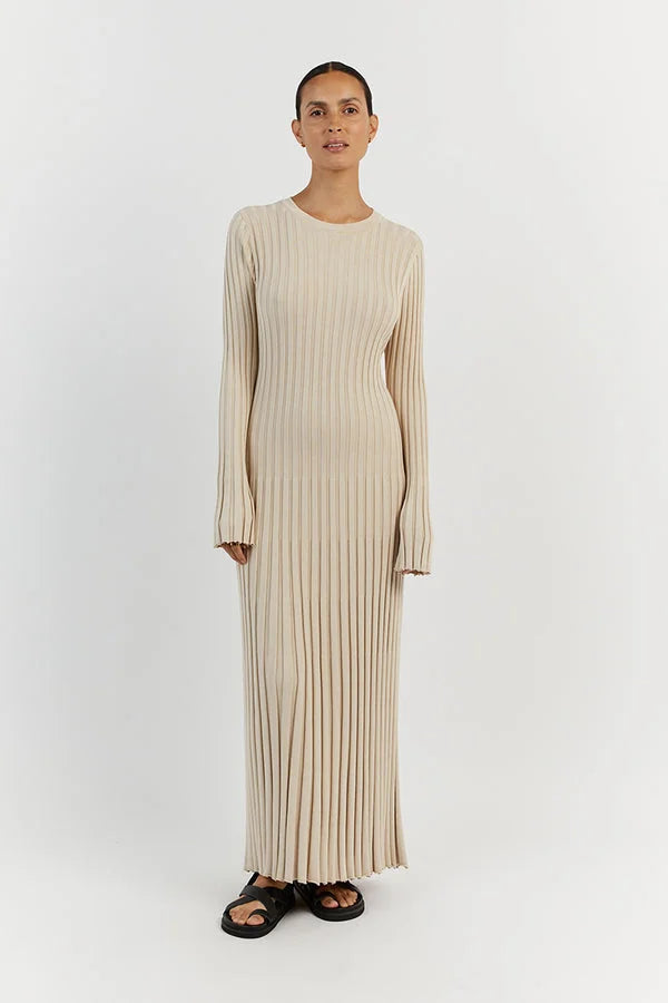 RefinedKnit | Langarm-Strickkleid