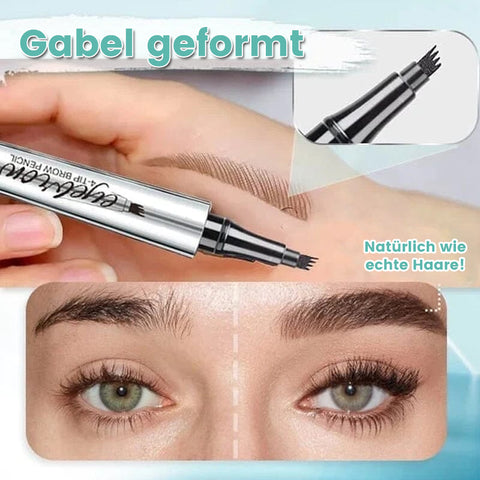AquaBrow – Wasserfester 4-Punkt Microblading-Augenbrauenstift