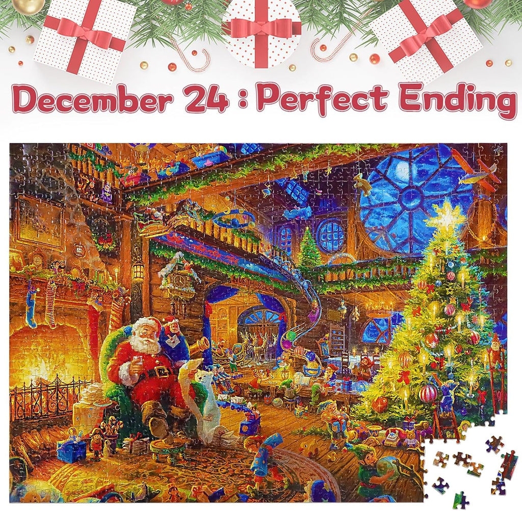 Weihnachtspuzzle Countdown