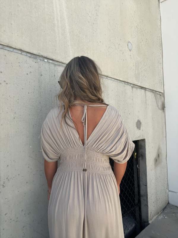 LuxeBreeze | Geschlitztes Maxikleid