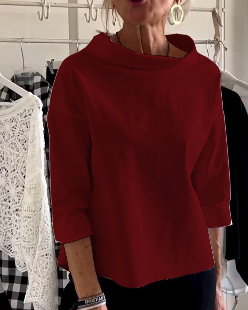 MetroVibe | Weites Rollkragenpullover