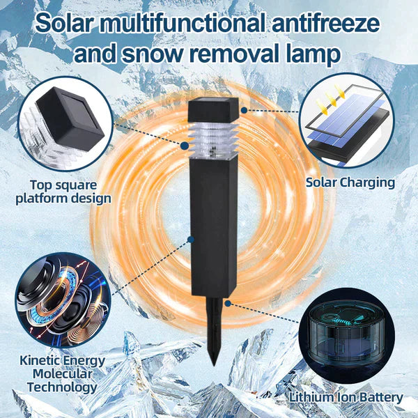 FrostGuard Solarbetriebene Enteisungslampe | 1+1 Gratis