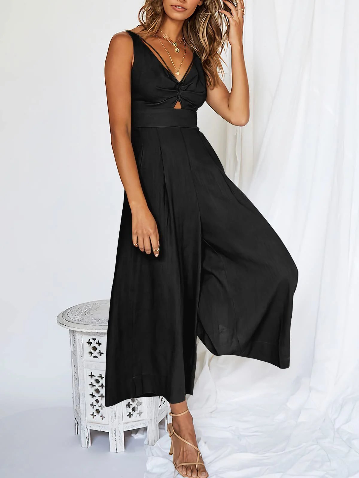 VividVista | Weitbeinige Jumpsuits
