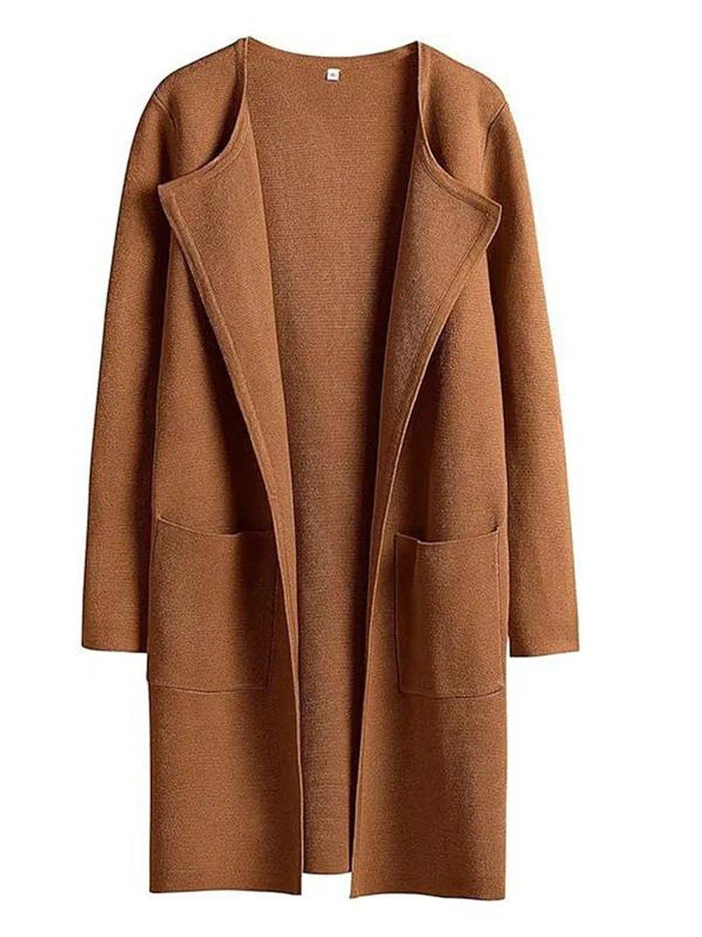 KlassikMantel | Eleganter Mantel mit Offenem Schnitt für Mühelosen Chic