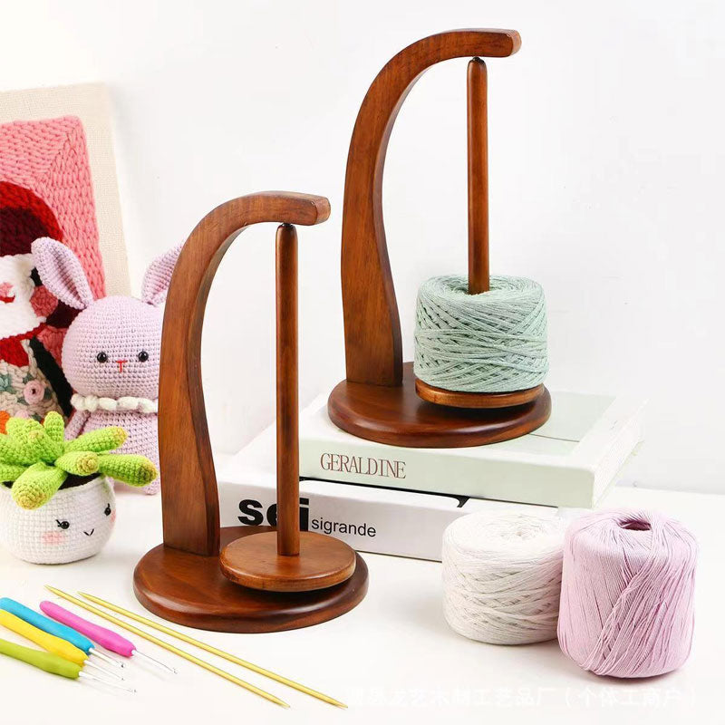CraftedSpool | Garnspulengestell aus Holz