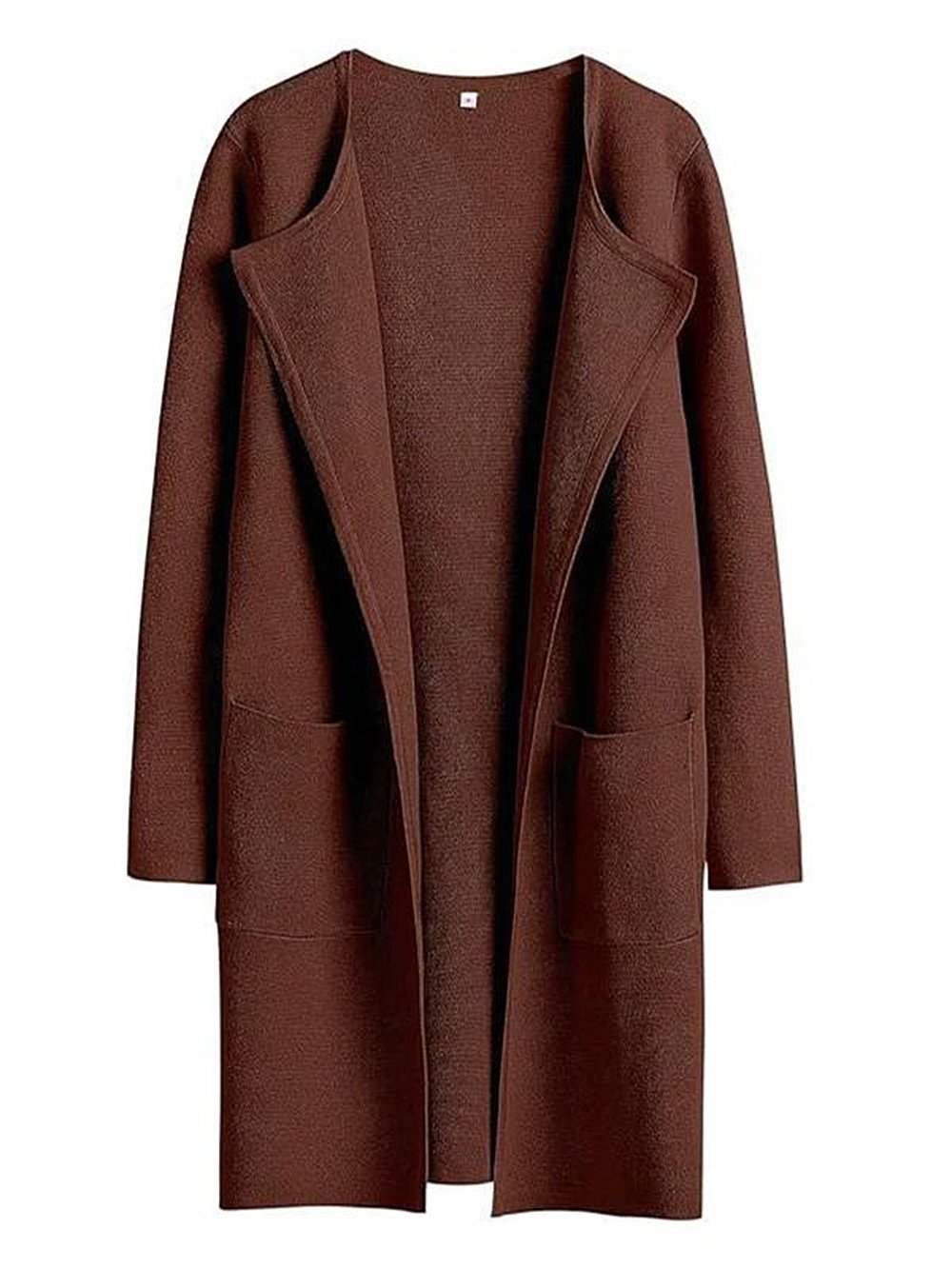 KlassikMantel | Eleganter Mantel mit Offenem Schnitt für Mühelosen Chic