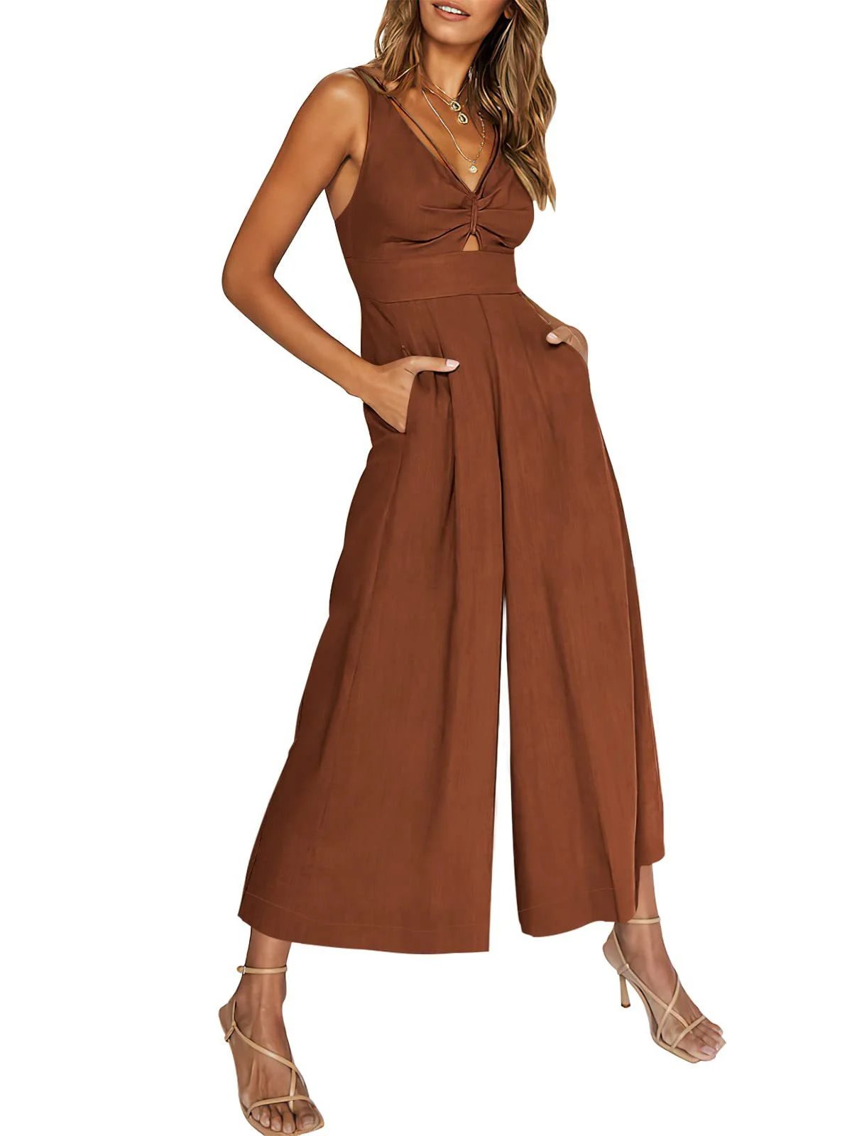 VividVista | Weitbeinige Jumpsuits