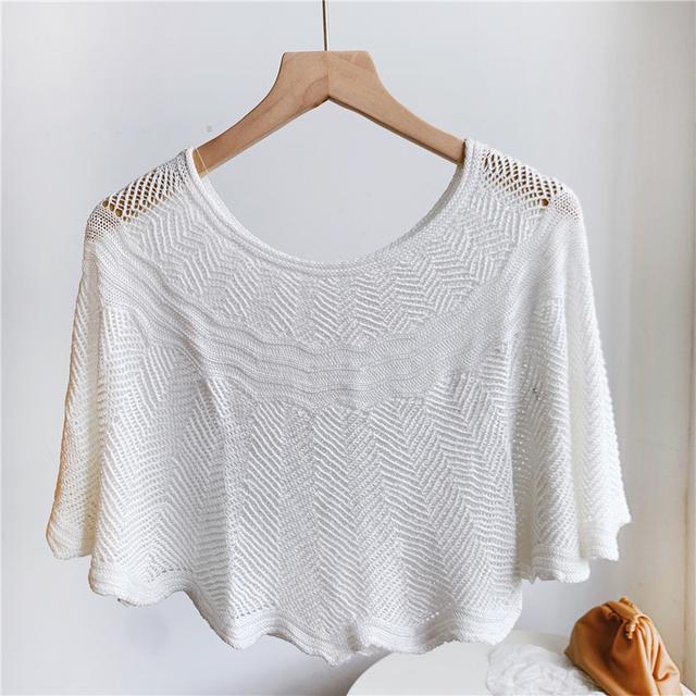 StrickGlanz | Luftiges Strick-Cape für Elegante Outfits