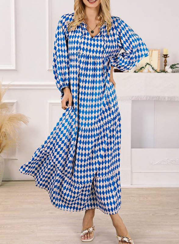 BrisenEleganz | Boho Maxikleid mit Ethno-Print