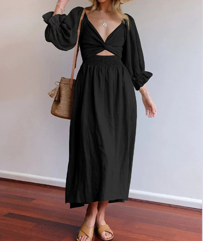 ChicRuffle | Kleid mit Rüschenärmeln