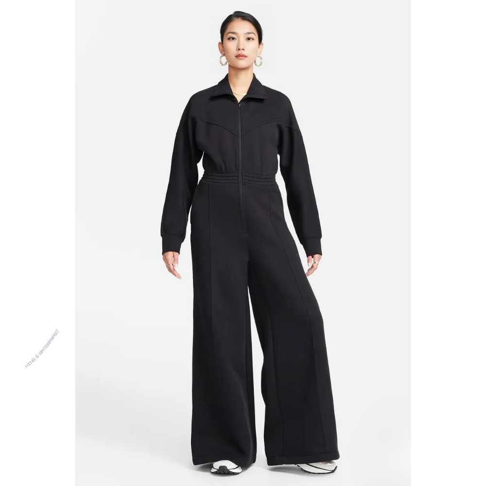 WeicheEleganz | Eleganter Jumpsuit mit Stehkragen & weitem Bein