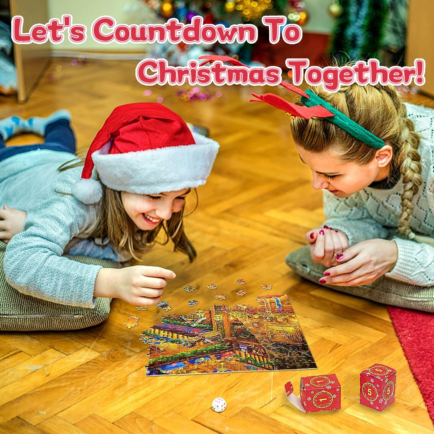 Weihnachtspuzzle Countdown