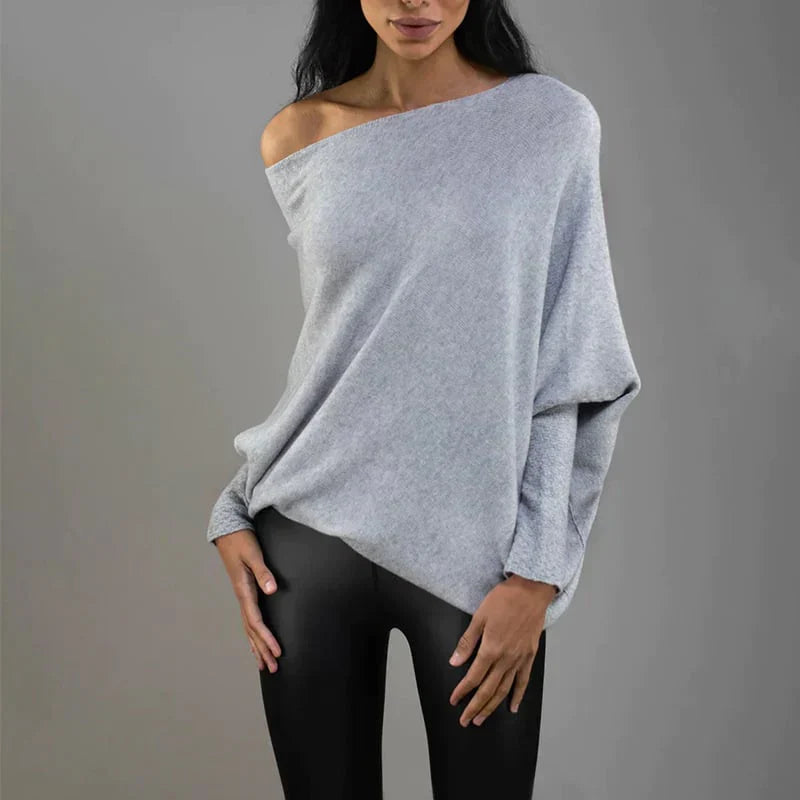 DrapierFit | Asymmetrischer Oversized Pullover