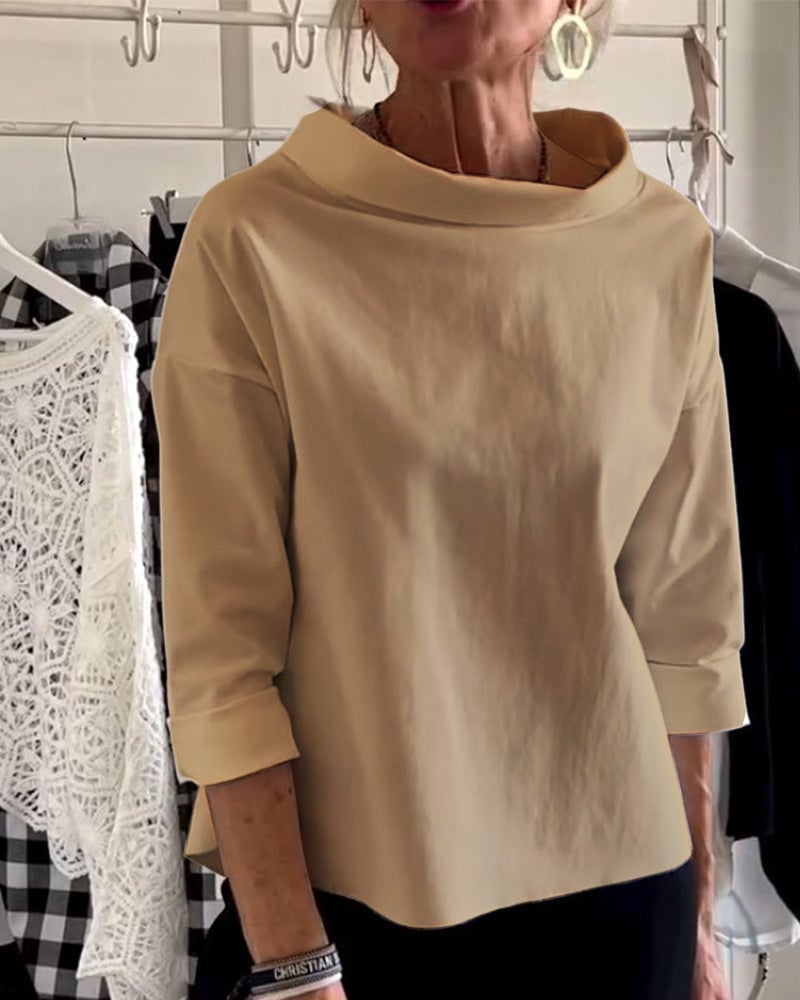 MetroVibe | Weites Rollkragenpullover