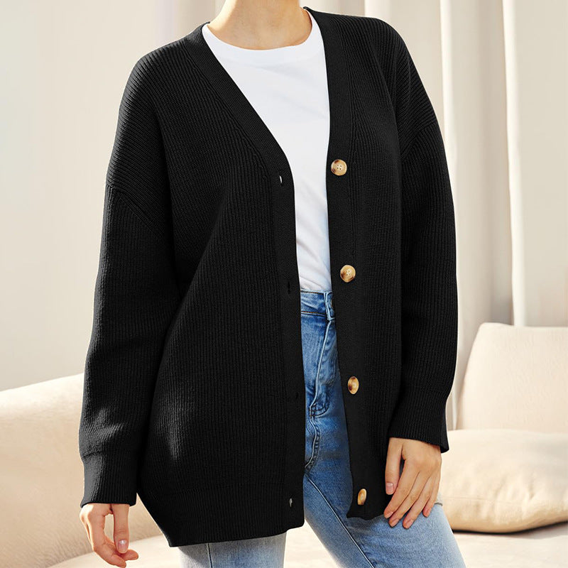 Klassiker Komfort Strickjacke