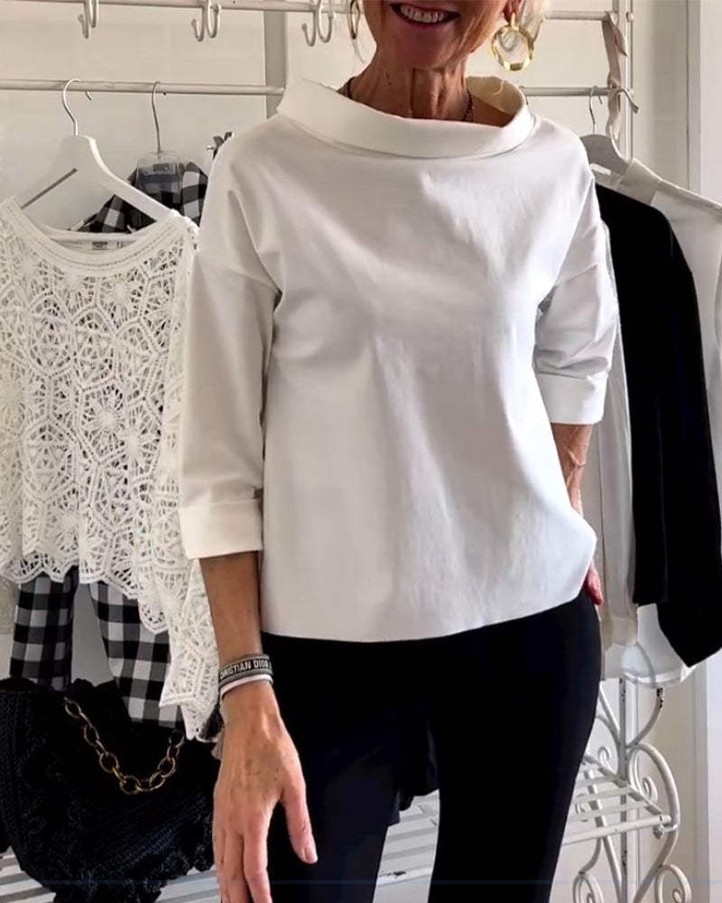 MetroVibe | Weites Rollkragenpullover