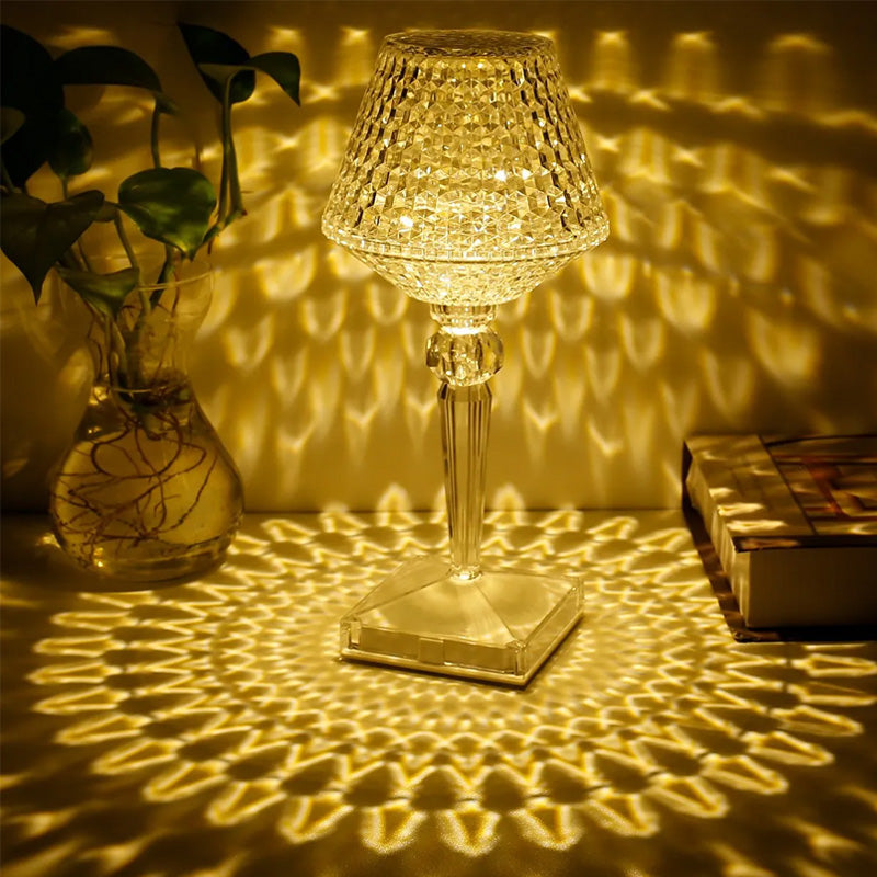 SparkLite – Tischlampe aus Kristall