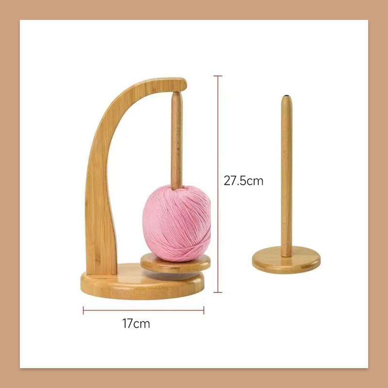 CraftedSpool | Garnspulengestell aus Holz