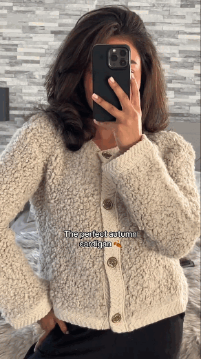 GemütlichSchick | Weiche und stilvolle Strickjacke für kühle Tage