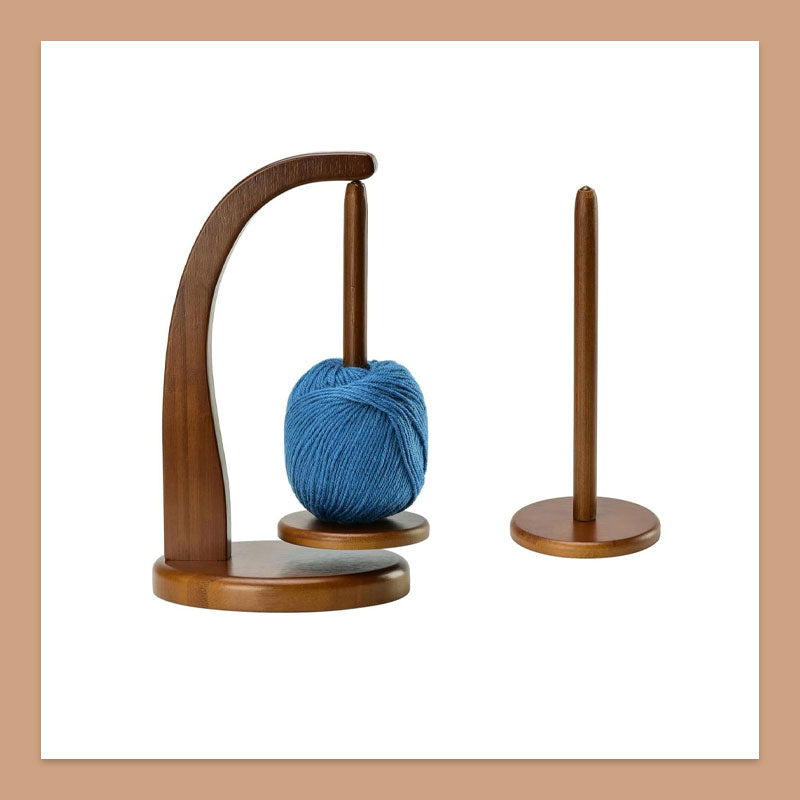 CraftedSpool | Garnspulengestell aus Holz