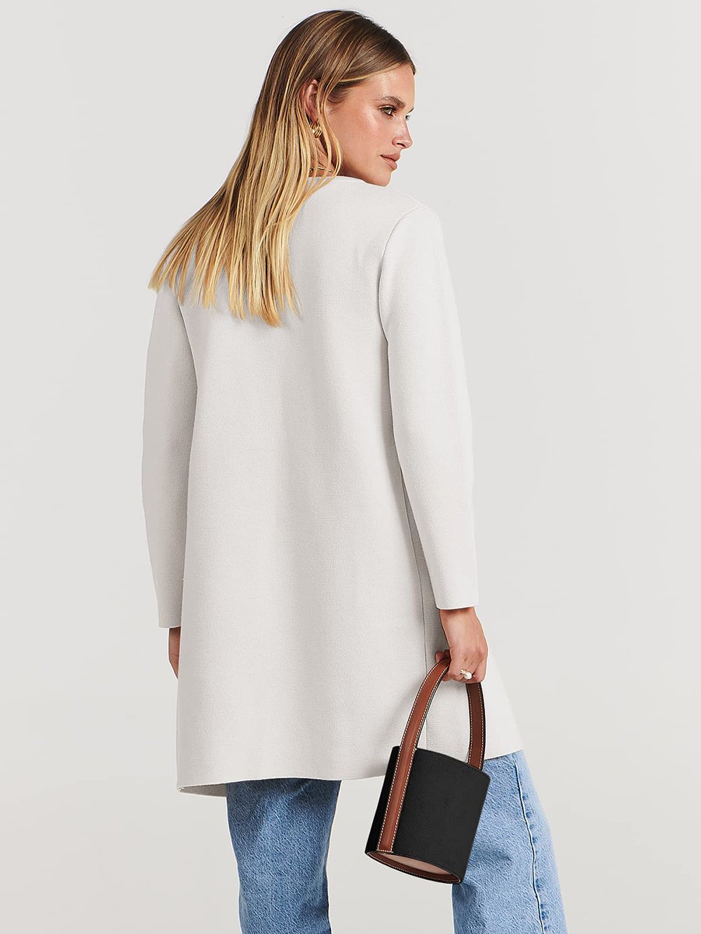 KlassikMantel | Eleganter Mantel mit Offenem Schnitt für Mühelosen Chic