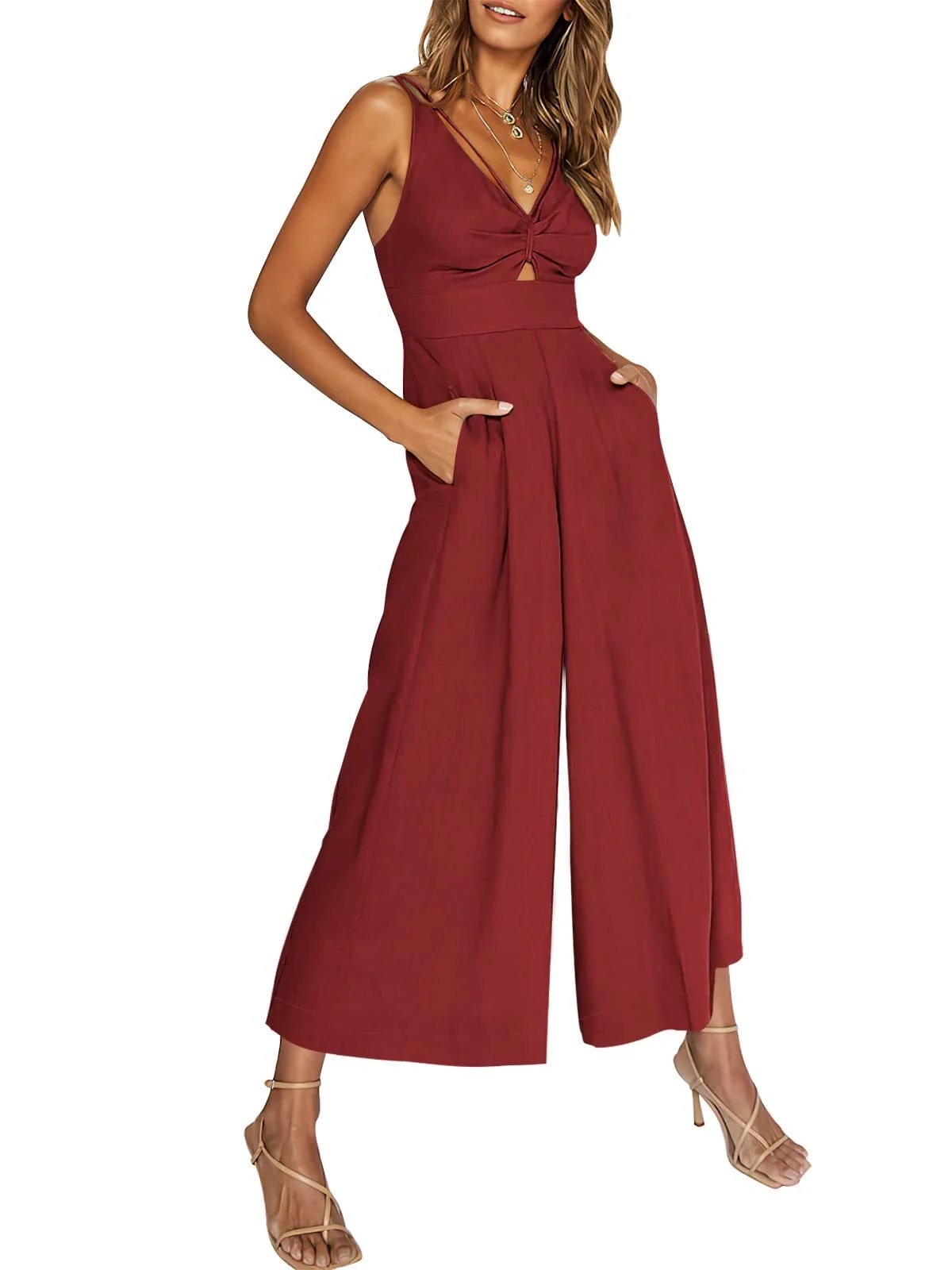 VividVista | Weitbeinige Jumpsuits