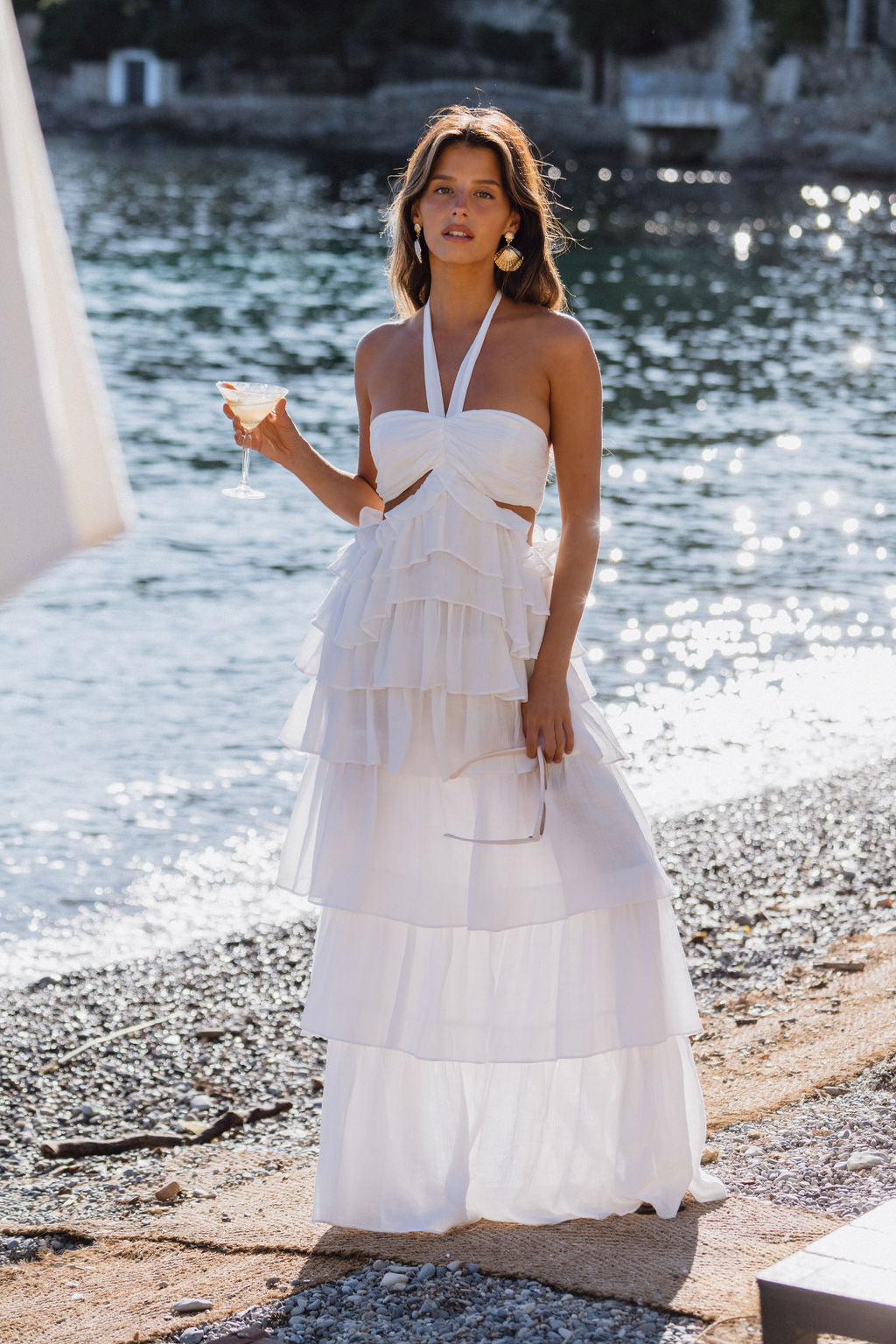 GlanzLux | Luftiges Rüschen-Maxikleid für den Sommer
