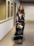 BohoEleganz | Boho-Chic Zweiteiler mit Ethno-Print