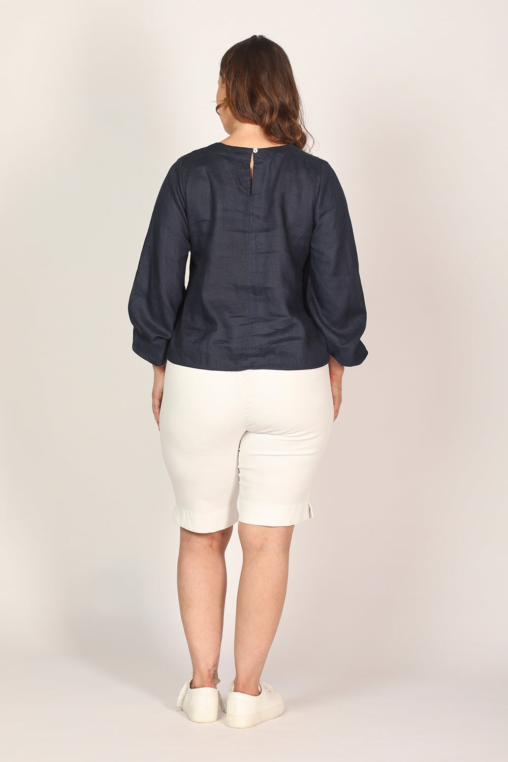 KomfortFit | Bequeme Stretch-Capri-Kurze Hosen mit elastischem Bund