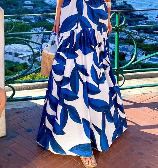 FloralAllure | Langes Blumenkleid