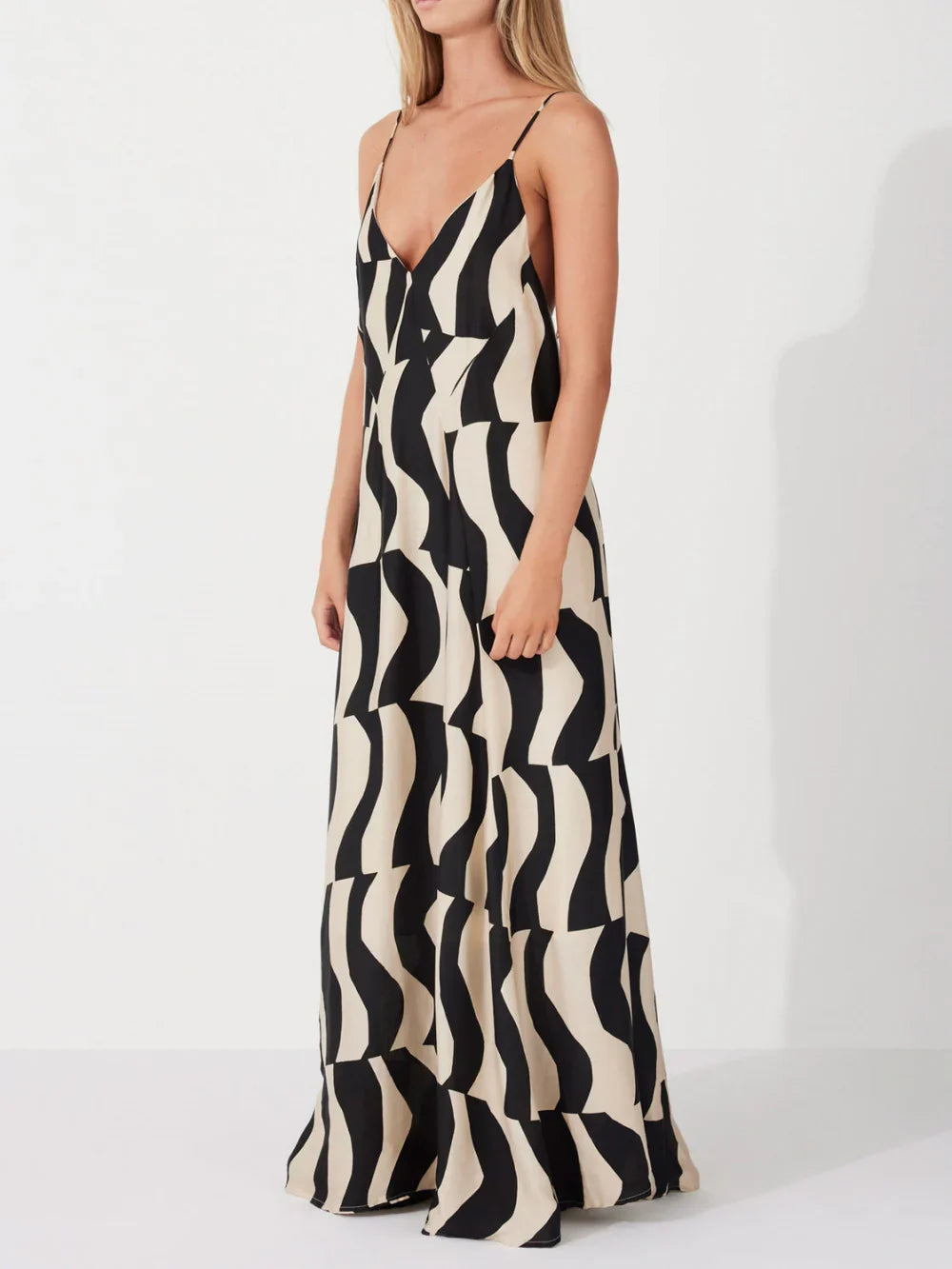 BreezyBack | Maxikleid