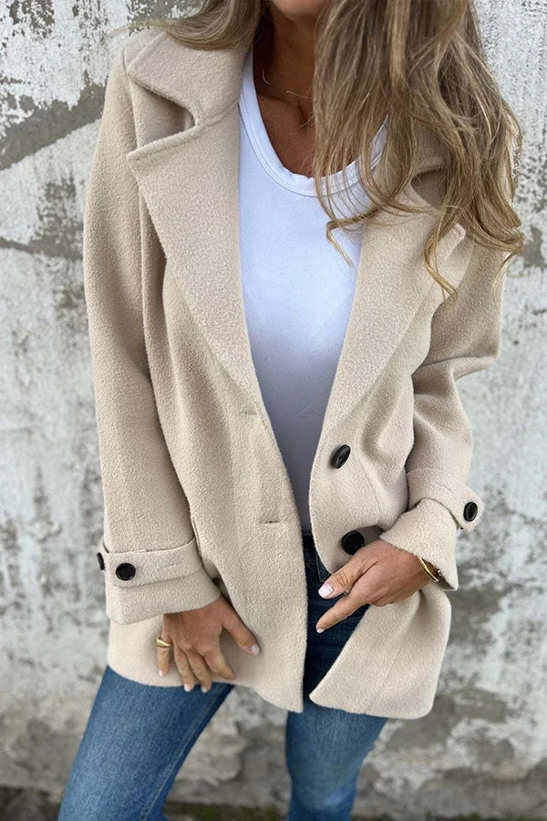 EleganzFit | Damen Tailored Jacke mit Knöpfen