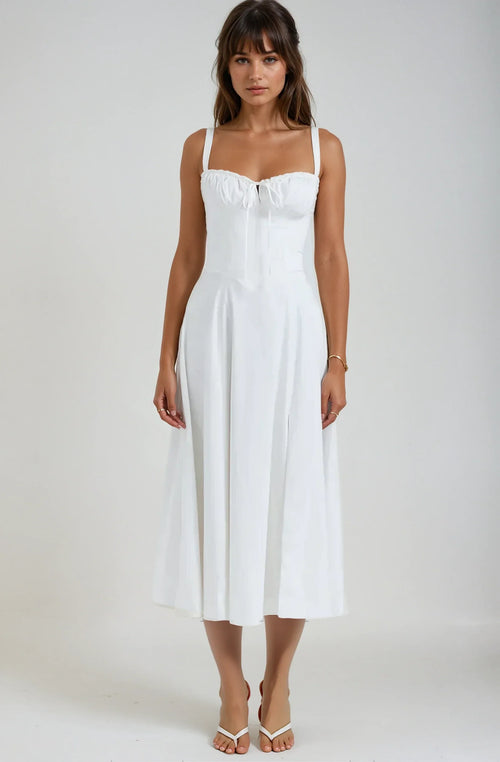 AnmutLux | Elegantes Korsagenkleid mit Figurbetonter Silhouette