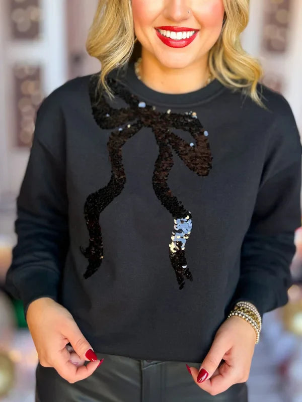 SparkleSweatshirt | Verleihen Sie Ihrem Look einen Hauch von Glamour