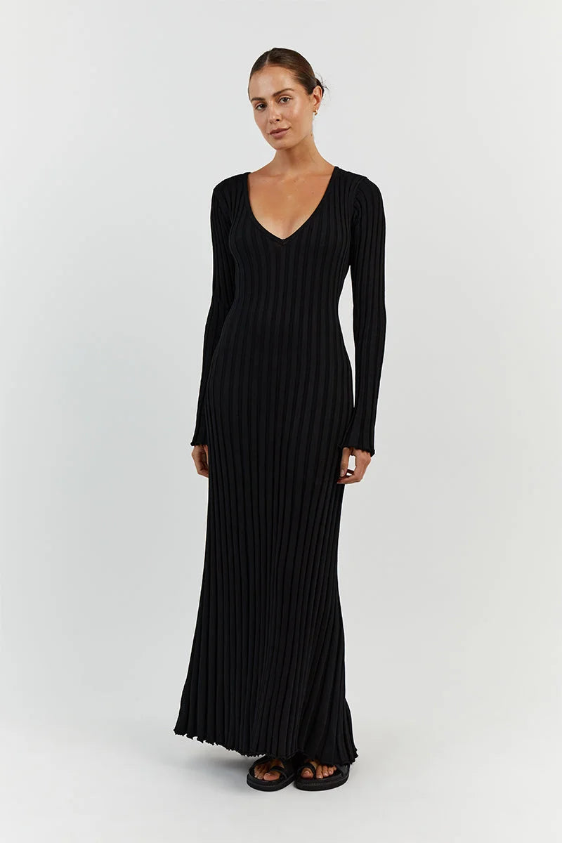 RefinedKnit | Langarm-Strickkleid